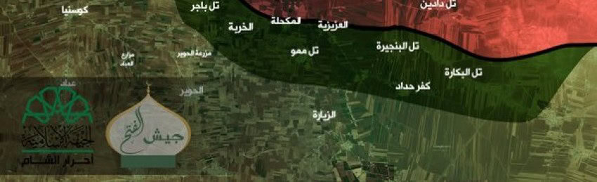 15-11-23 Ahrar al Sham map of Aleppo | FDD's Long War Journal