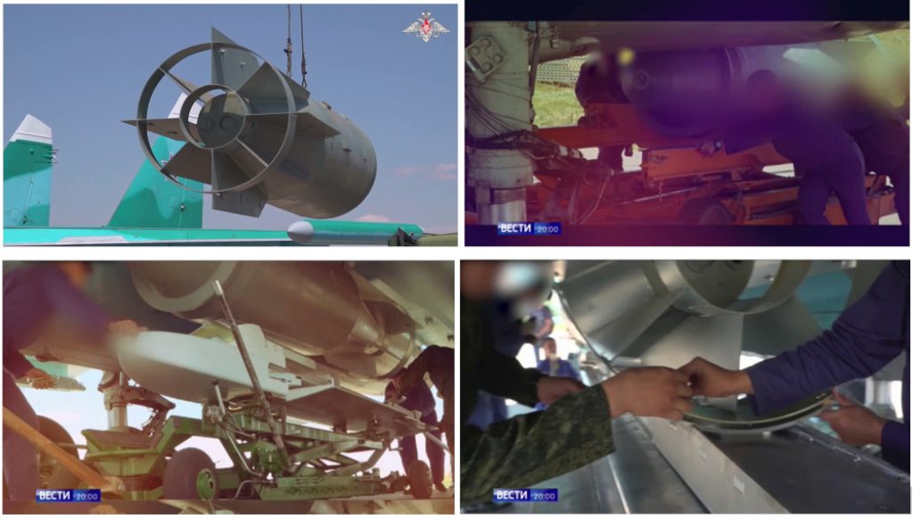 01 Russian glide bomb collage