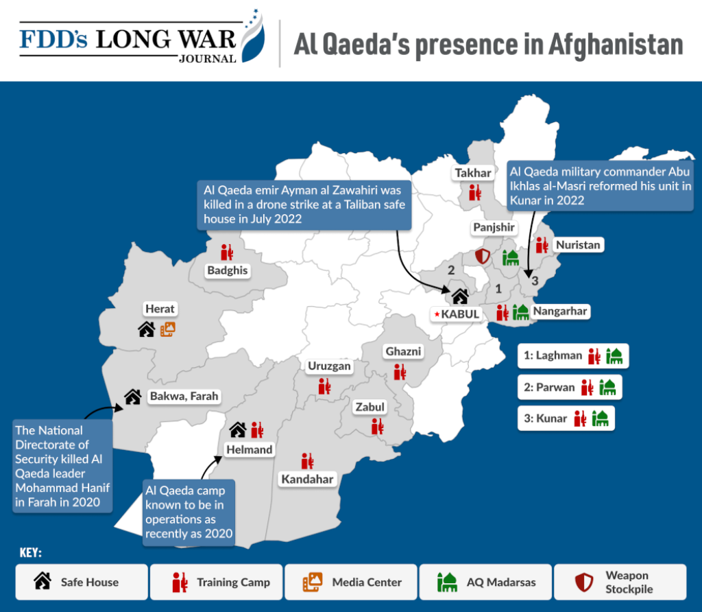 Analysis: Al Qaeda expands its network of training camps in Afghanistan