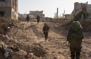 IDF soldiers in northern Gaza