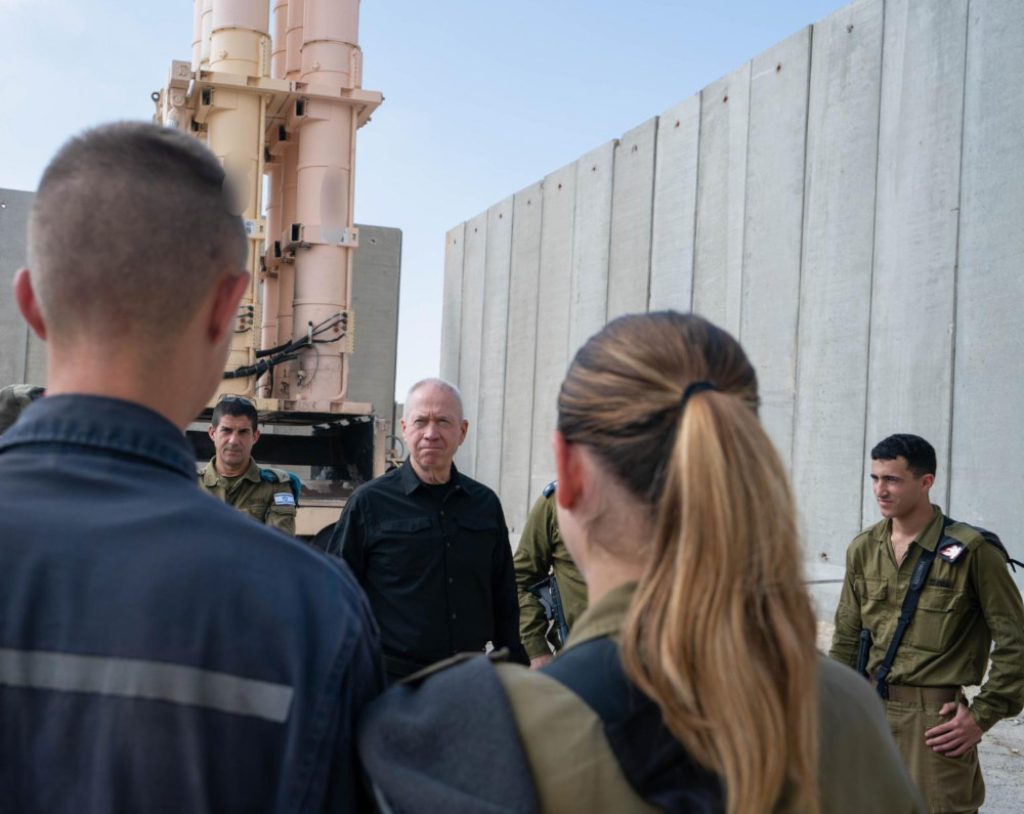 Gallant IDF Arrow site visit