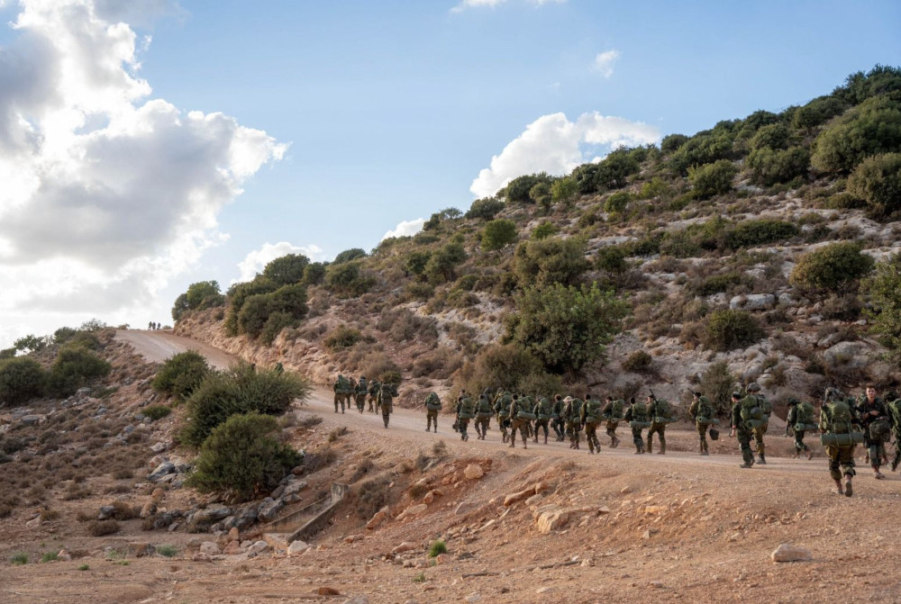 IDF soldiers training