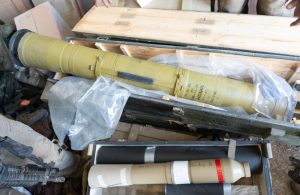 Captured Hezbollah weapons