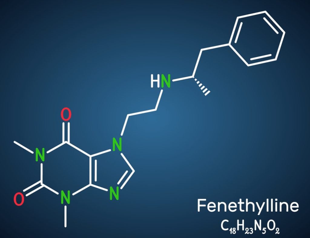 Captagon chemical structure