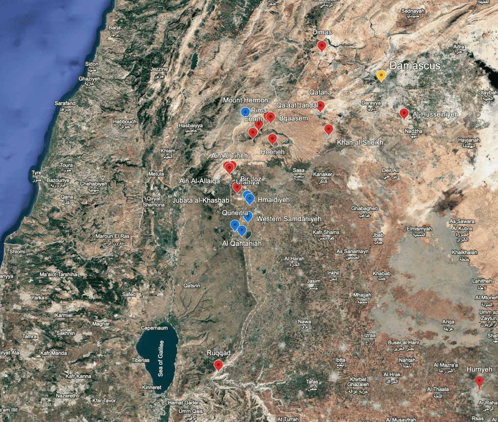 Bashan Arrow ground operations in Syria