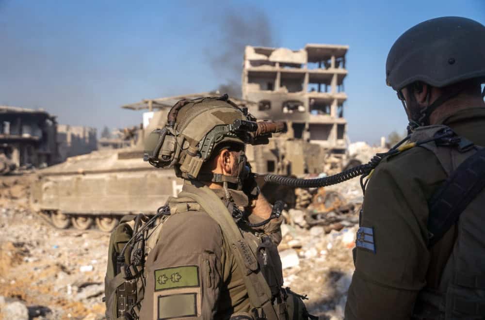 IDF troops in Jabaliya