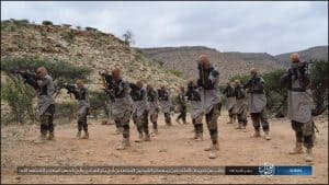 Islamic State Somalia (ISS) fighters