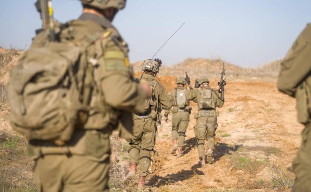 IDF Nahal Brigade in Gaza