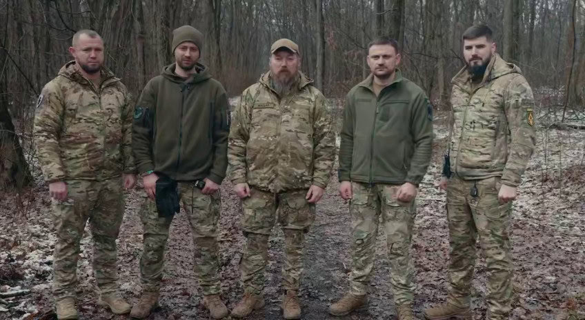 Ukraine drone unit commanders